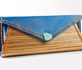 wood clutch RWOODB clutch purse