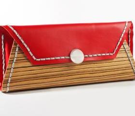 wood clutch RWOODB clutch purse