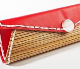 wood clutch RWOODB clutch purse